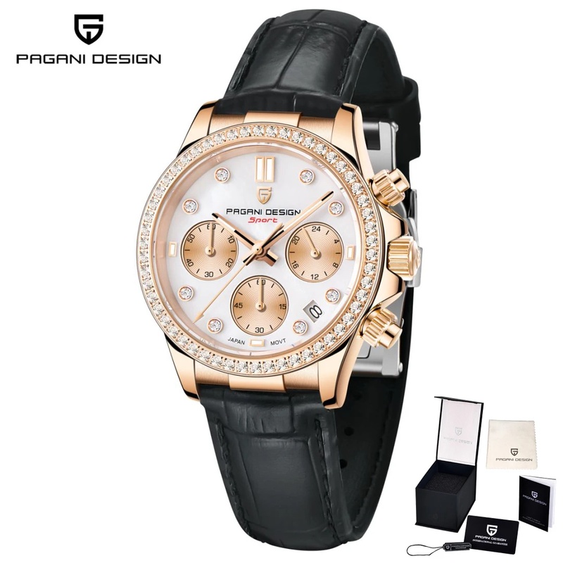 Luxury Watch Diamond - PAGANI DESIGN Orologio da Donna di
