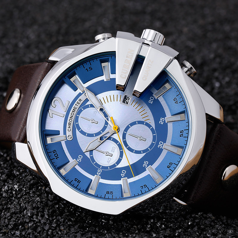 Luxury Watch Apple - Curren Orologi da uomo Top Brand