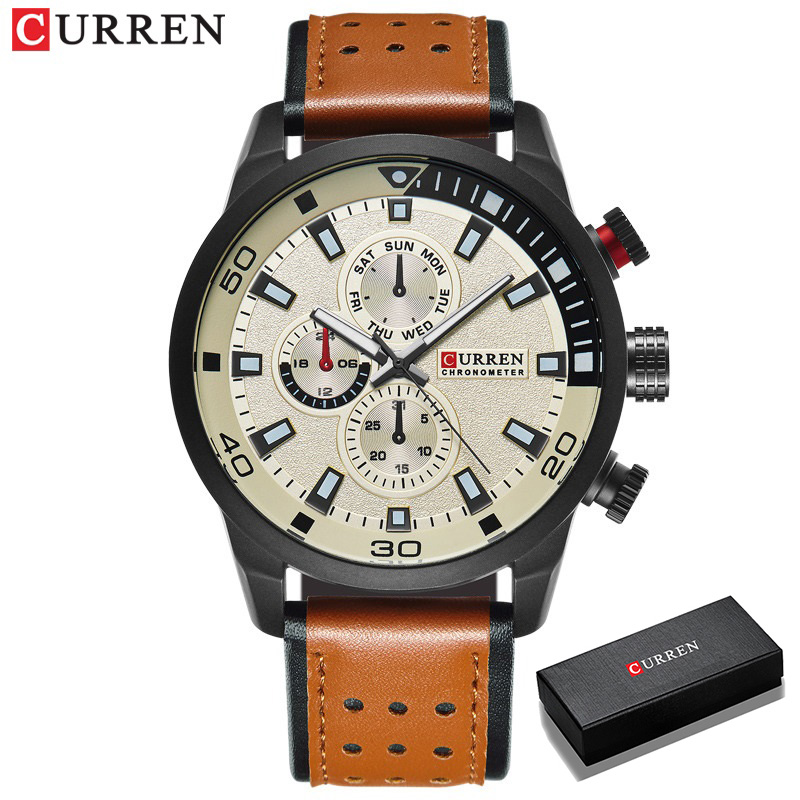 Luxury Watch Apple - 2017 CURREN Moda Orologio Da Uomo