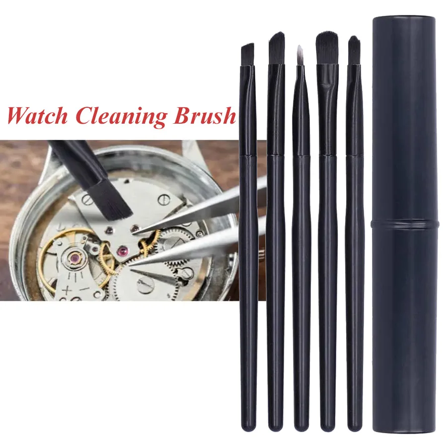 Luxury Watch Cleaning Kit - 5 pezzi Set di pennelli per
