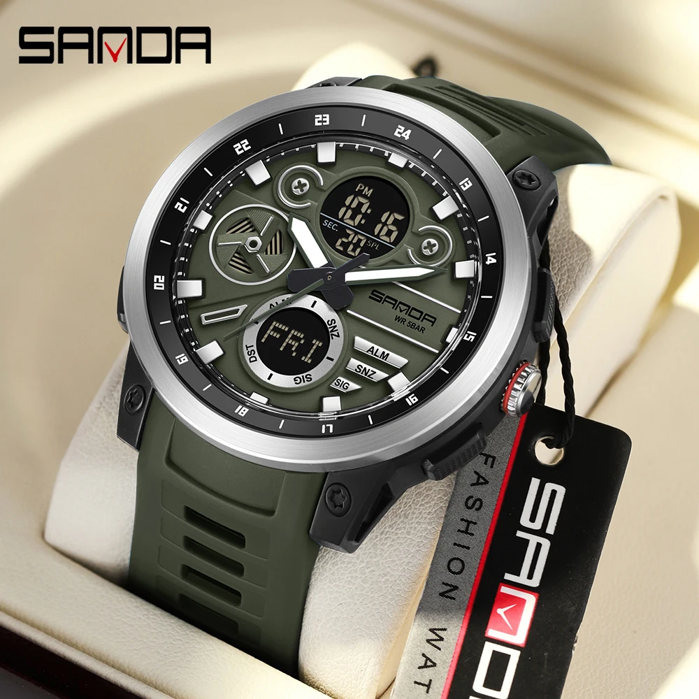 Minute Repeater Watch - Orologio Elettronico da Uomo SANDA 3379