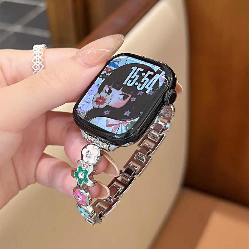 Luxury Watch Apple - Cinturino in Metallo di Lusso Premium
