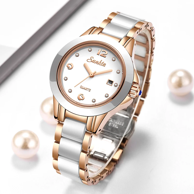 Luxury Watch Diamond - Sunkta moda casual orologio da donna