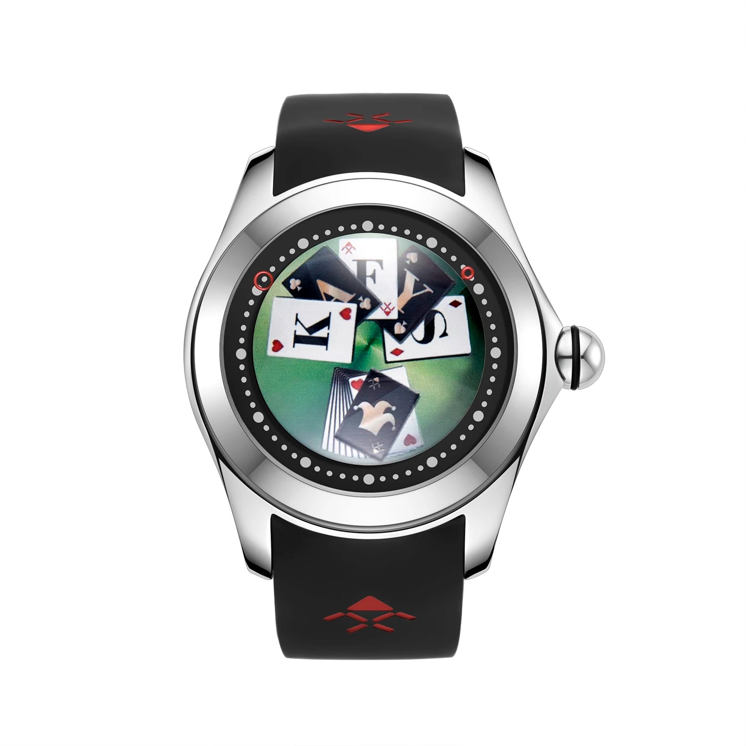 Luxury Watch With Rubber Strap - KAFYASE Orologio automatico da uomo 46mm