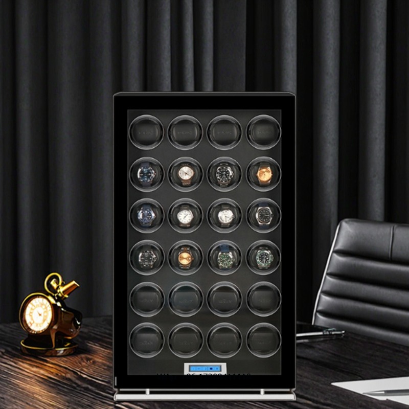 Luxury Watch Winder Box - Scatola Porta Orologi Automatica di Lusso