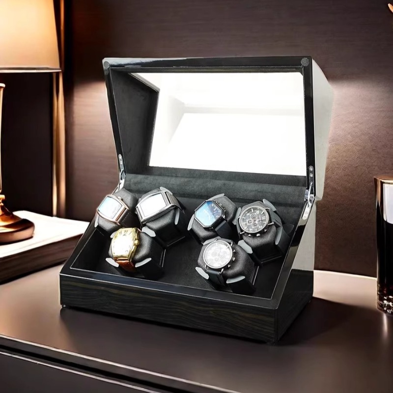 Luxury Watch Winder Box - Avvolgitore Automatico Silenzioso per Orologi di