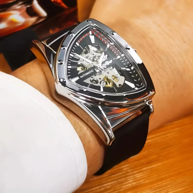 WINNER Orologio Meccanico di L - Luxury Watch With Rubber Strap recensione e prezzo