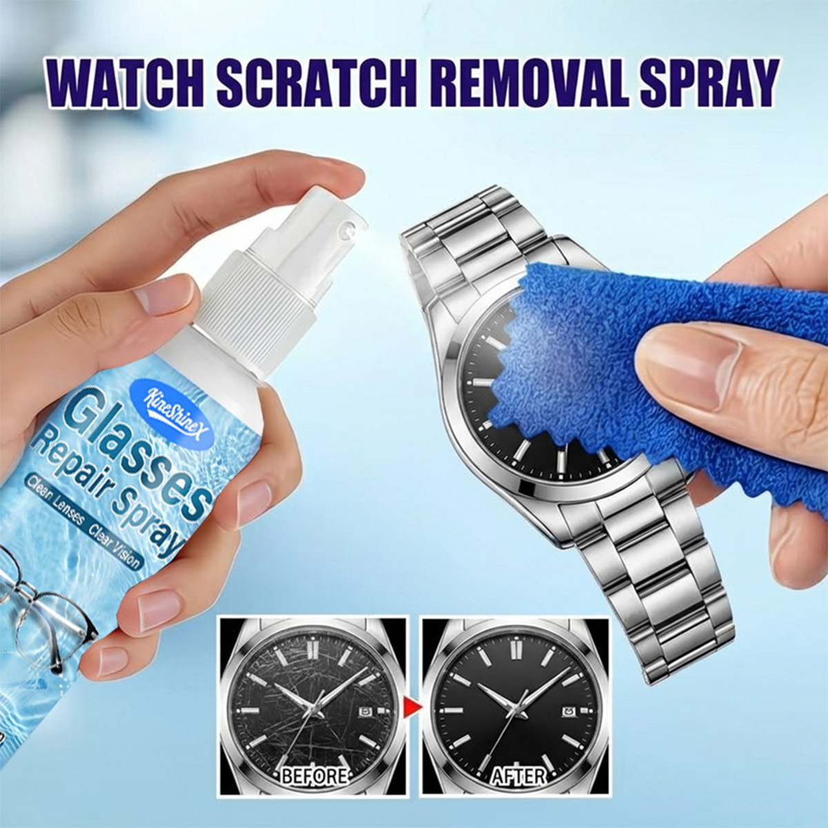Detergente per Vetri da 60ML,  - Luxury Watch Cleaning Kit recensione e prezzo