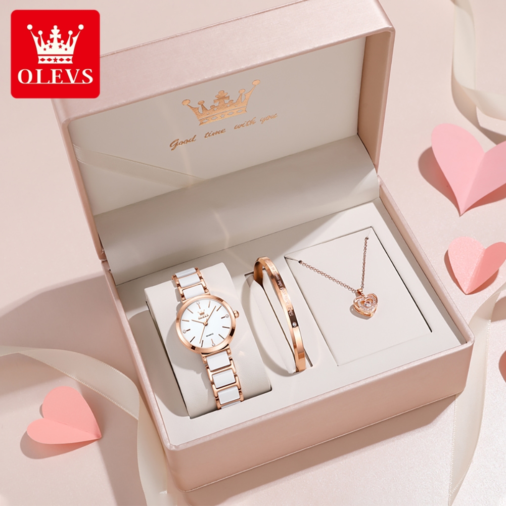 OLEVS Orologio da donna 5877 O - Ladies Luxury Watch recensione e prezzo