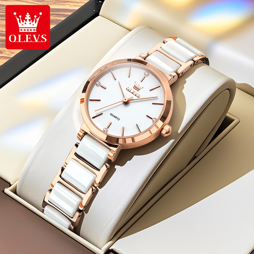 OLEVS Orologio da donna 5877 O - Ladies Luxury Watch recensione e prezzo