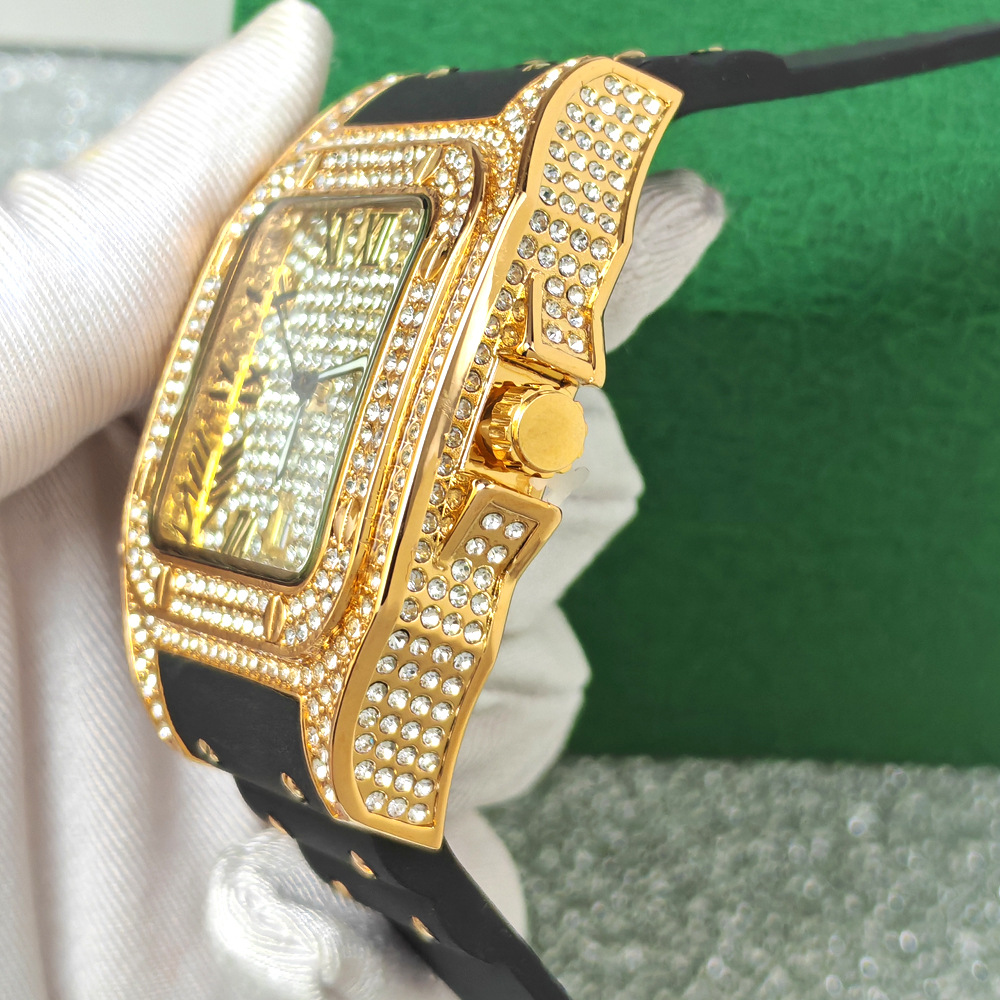 Orologio al Quarzo Quadrato al - Luxury Watch With Rubber Strap recensione e prezzo