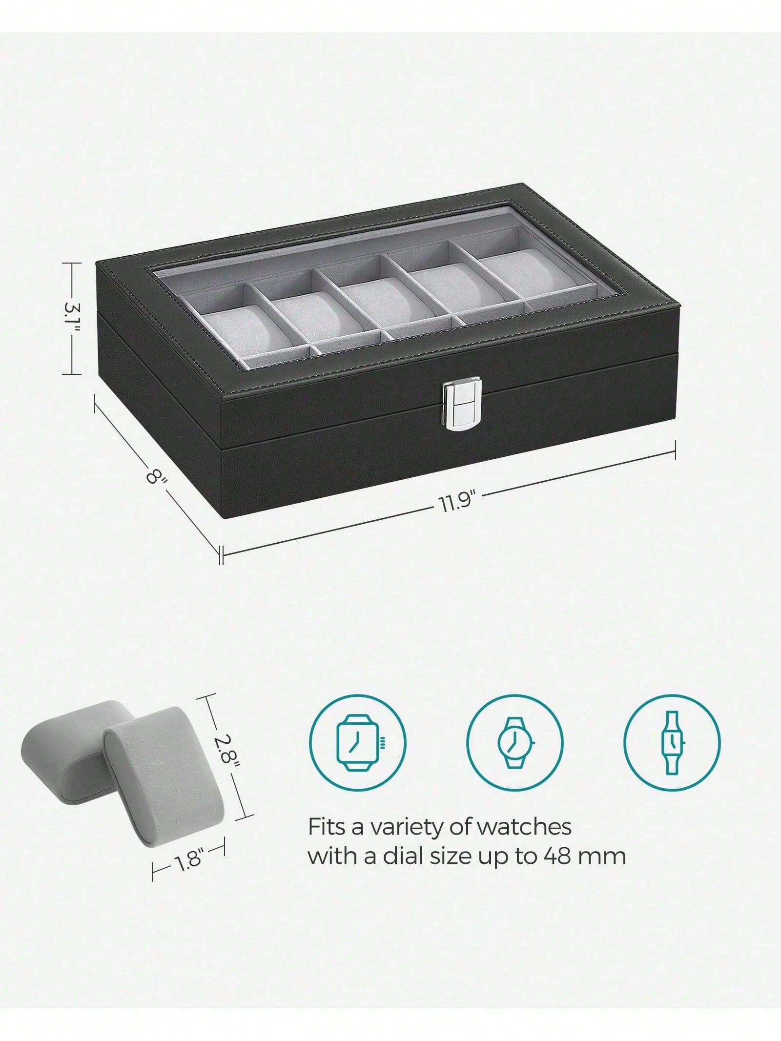 Scatola Porta Orologi a 12 Sco - Luxury Watch Holder recensione e prezzo