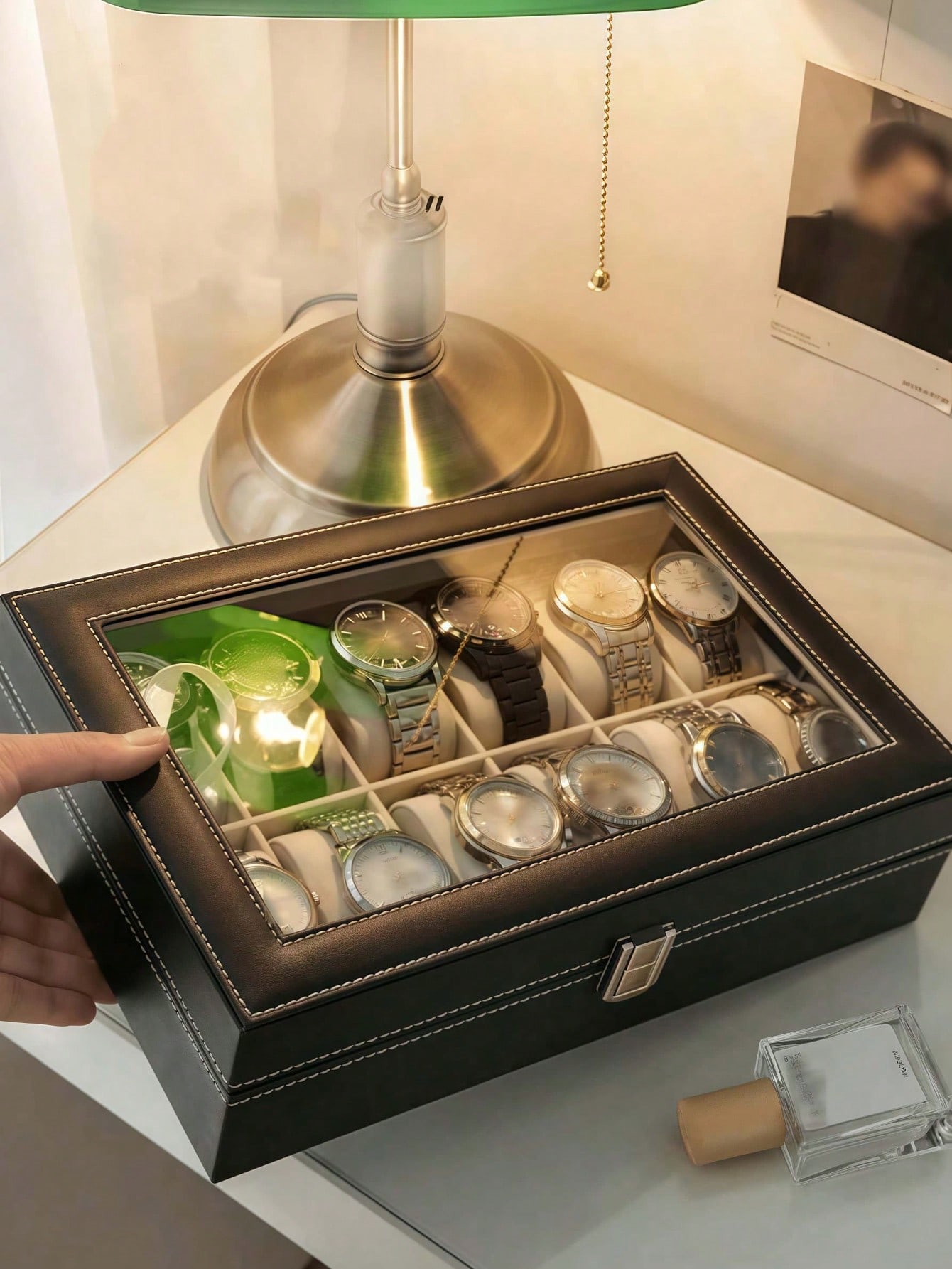 Scatola Porta Orologi in Pelle - Luxury Watch Holder recensione e prezzo