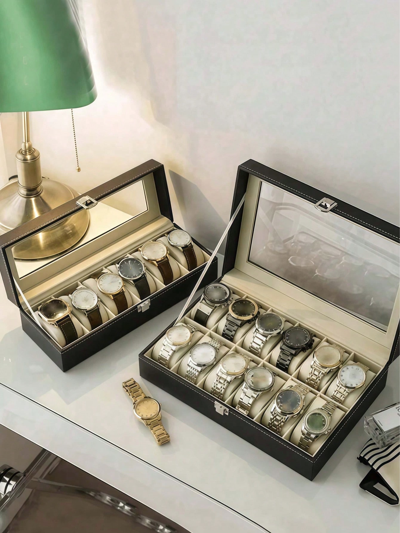 Scatola Porta Orologi in Pelle - Luxury Watch Holder recensione e prezzo