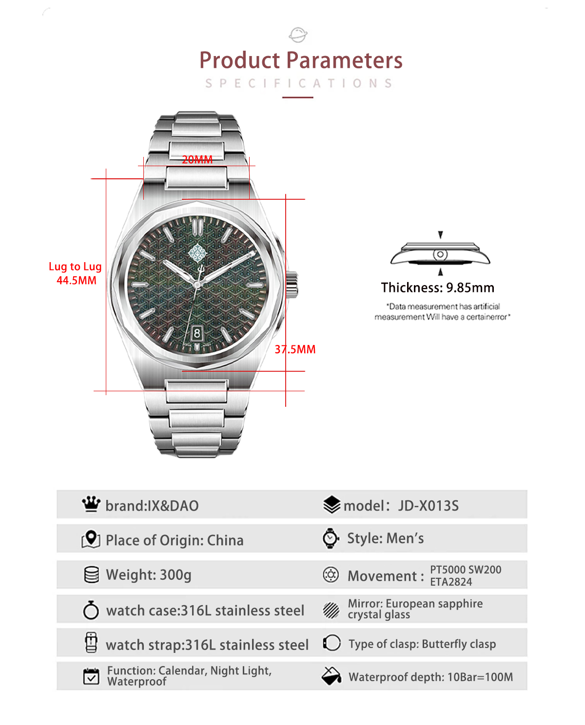 IX&DAO 2026 Nuovo Orologio Mec - Minute Repeater Watch recensione e prezzo