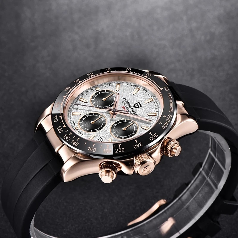 Orologio Cronografo da Uomo Pa - Luxury Watch With Rubber Strap recensione e prezzo