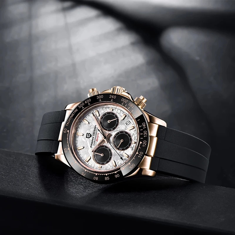 Orologio Cronografo da Uomo Pa - Luxury Watch With Rubber Strap recensione e prezzo