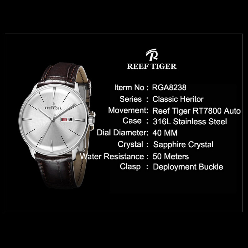 Orologio da uomo di lusso Reef - Luxury Watch With Rubber Strap recensione e prezzo