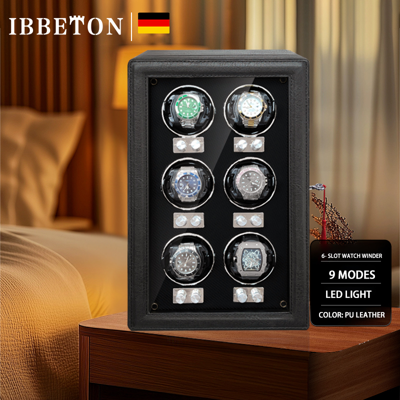 IBBETON Avvolgitore per orolog - Luxury Watch Winder Box recensione e prezzo