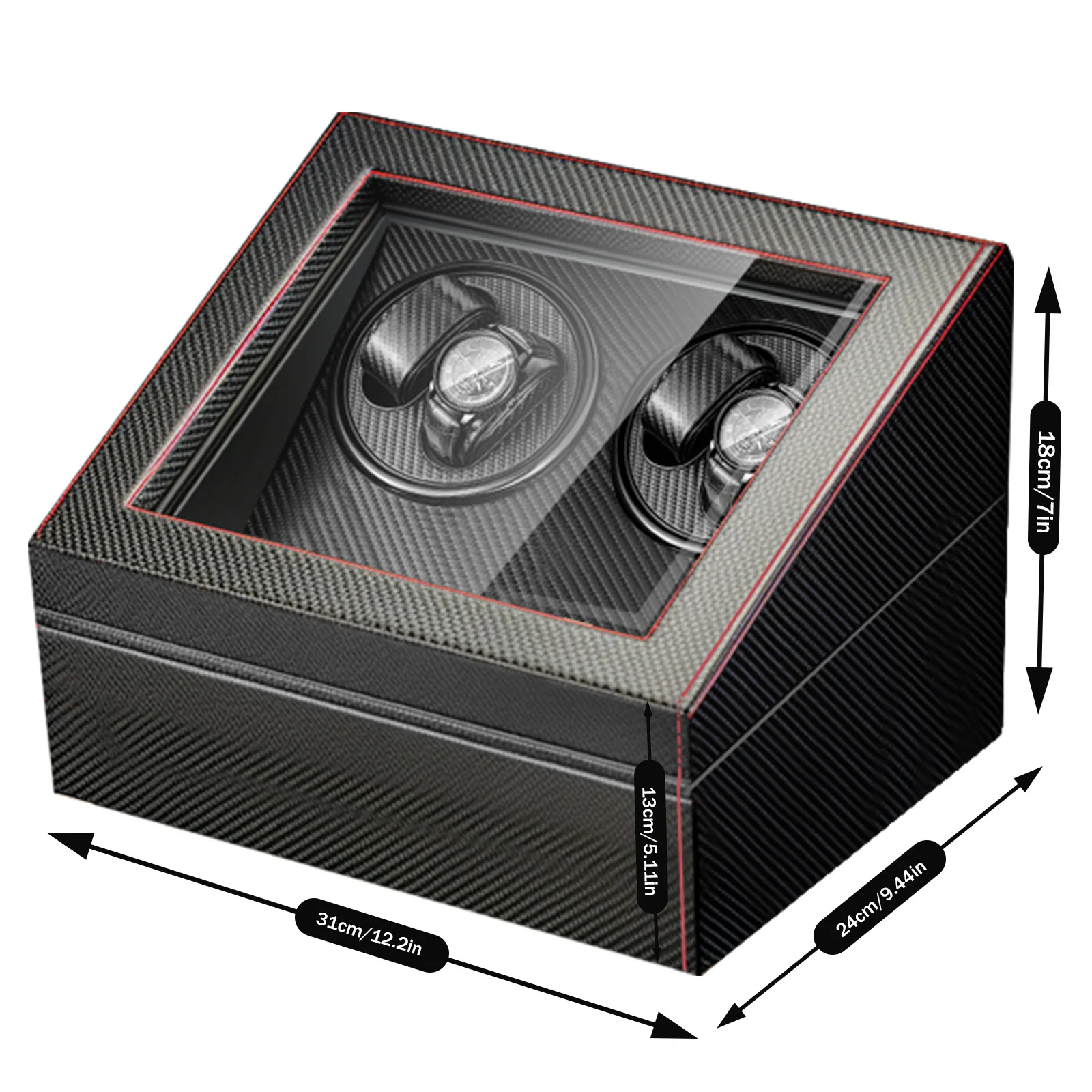 Avvolgitore per orologi 4+6, l - Luxury Watch Winder Box recensione e prezzo